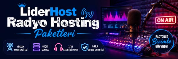 Lider Host - Radyo Hosting