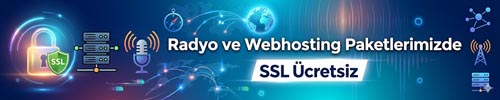 Ücretsiz SSL, SSL Radyo Hosting, SSL Webhosting